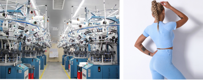 Seamless knitting machine